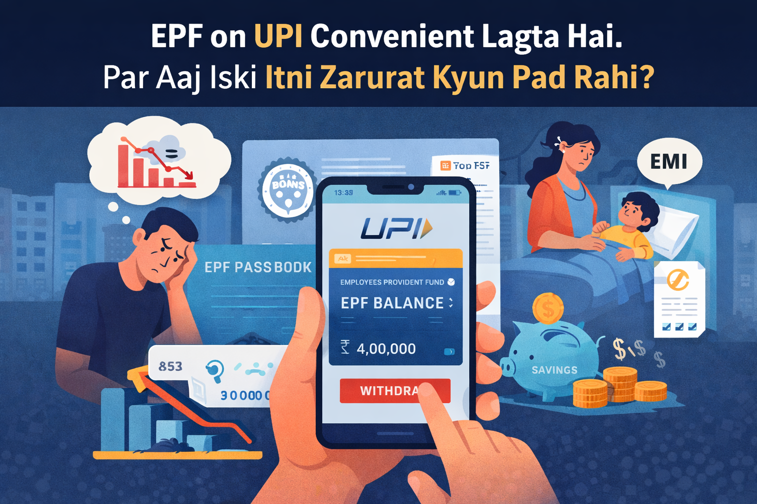 EPF on UPI Convenient Lagta Hai. Par Aaj Iski Itni Zarurat Kyun Pad Rahi Hai?