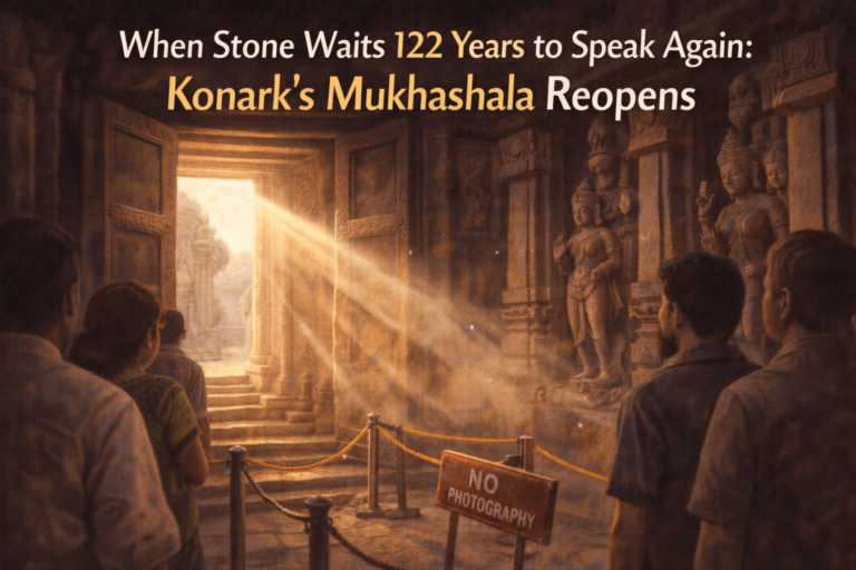 When Stone Waits 122 Years to Speak Again: Konark’s Mukhashala Reopens
